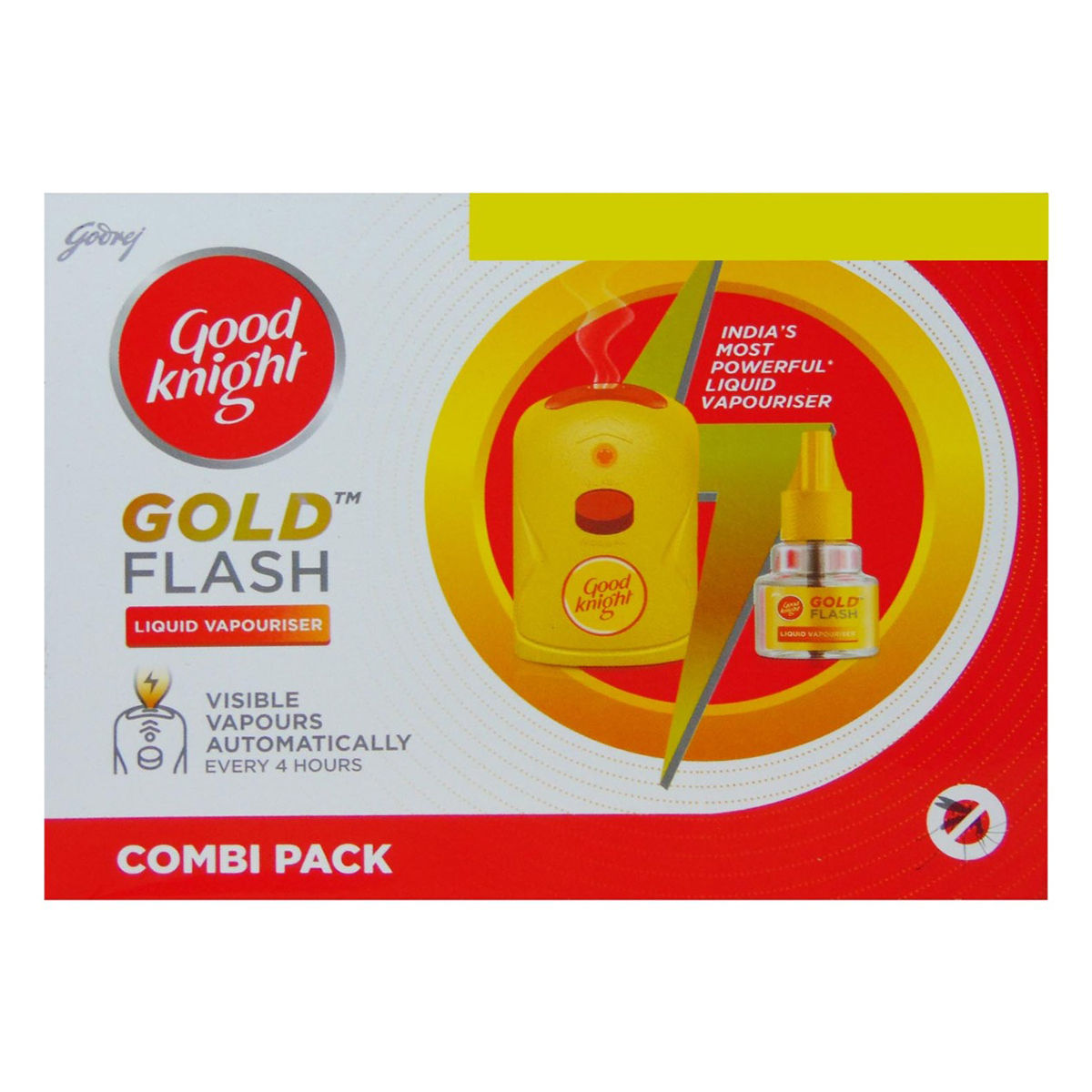 Buy Good Knight Gold Flash Machine + Refill, 1 Kit Online