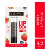 Good Vibes Berry Nourishing SPF 15 Lip Balm, 4.2 gm, Pack of 1
