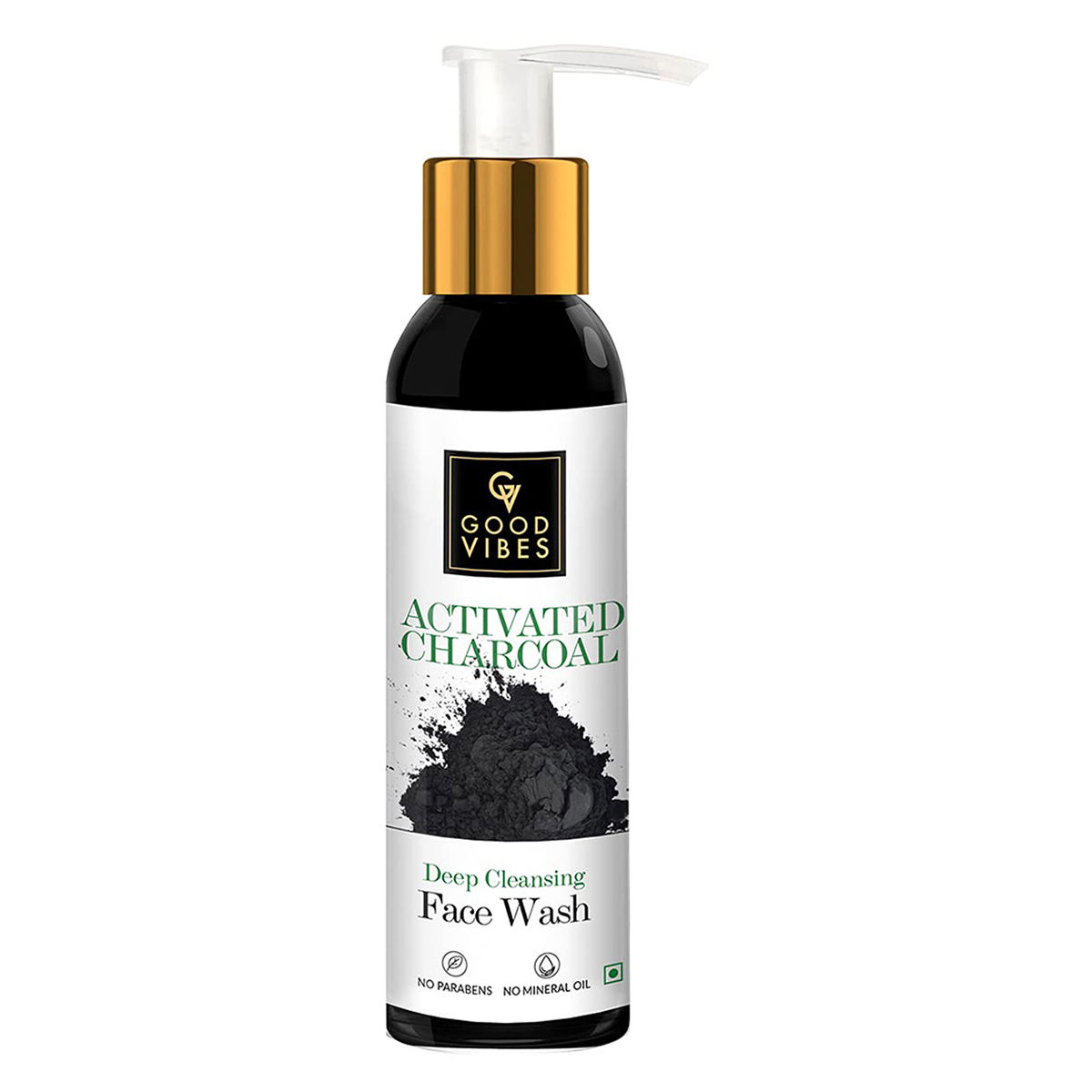Good Vibes Activated Charcoal Face Wash
