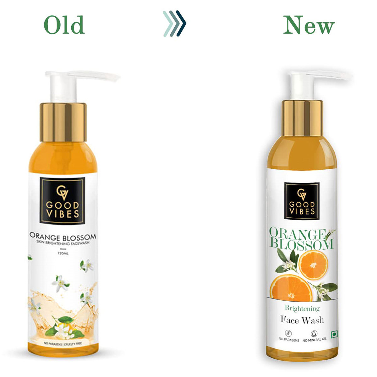 Good Vibes Orange Blossom Brightening Face Wash 120 ml | Cleanses Skin | Moisturises & Nourishes Skin | Brightens Dull Skin | For All Skin Type, Pack of 1 Good Vibes Orange Blossom Brightening Face Wash 120 ml | Cleanses Skin | Moisturises & Nourishes Skin | Brightens Dull Skin | For All Skin Type, Pack of 1