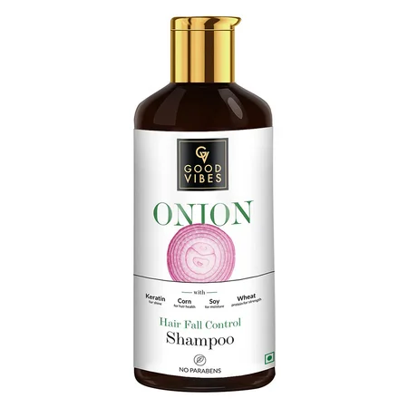 Good Vibes Onion Hair Fall Shampoo, 300 ml