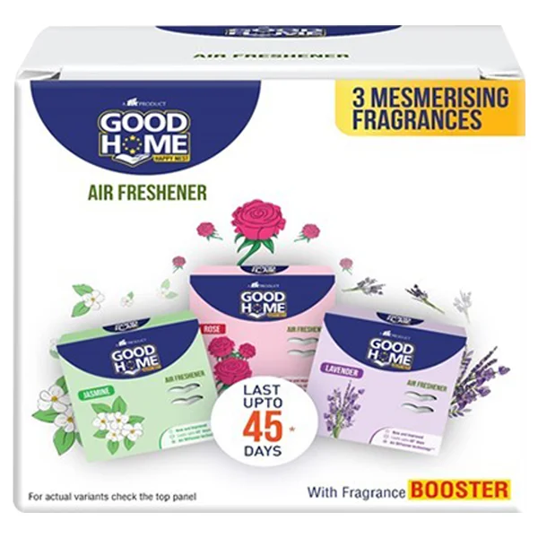 GOOD HOME AIR FRESHENER COMBI PACK 225G (3*75G)