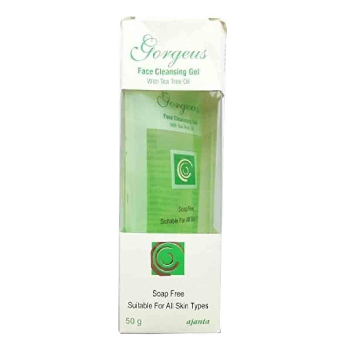 Buy Gorgeus Face Cleansing Gel, 50 gm Online