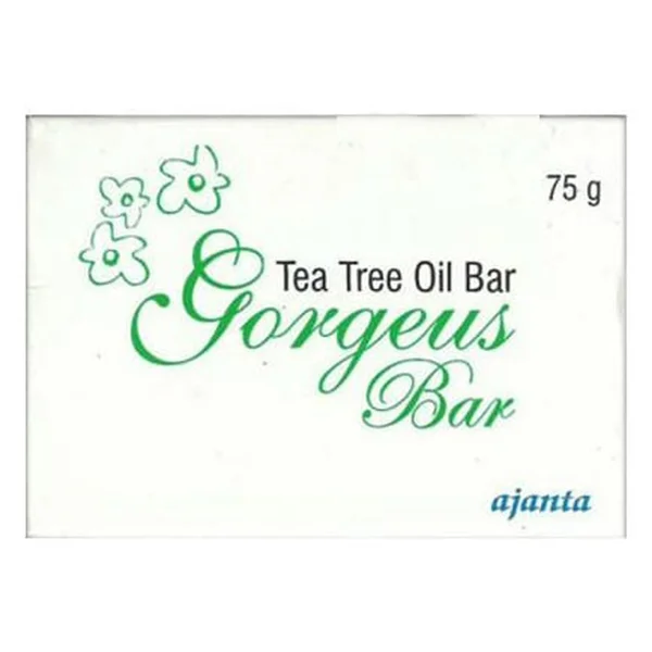 Gorgeus Bar 75 gm | Tea Tree Oil, Pack of 1