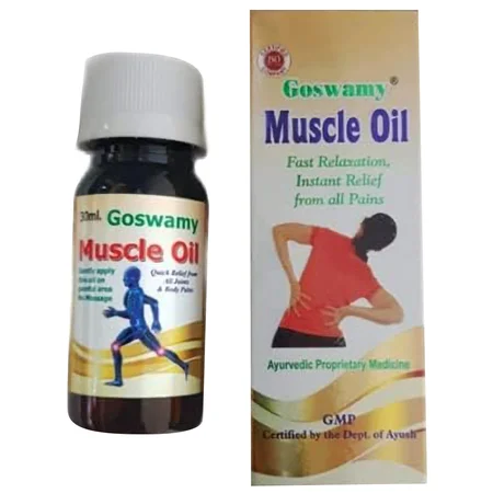 Goswamy Nilgiri Oilmuscle Oil, 30 ml