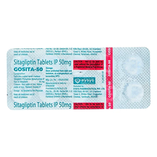 Gosita-50 Tablet 10's, Pack of 10 TABLETS