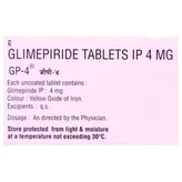 GP-4 Tablet 10's, Pack of 10 TABLETS