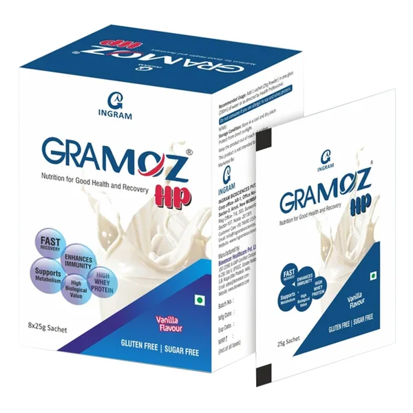 Gramoz HP Sugar Free Vanilla Flavour Sachet 25 gm