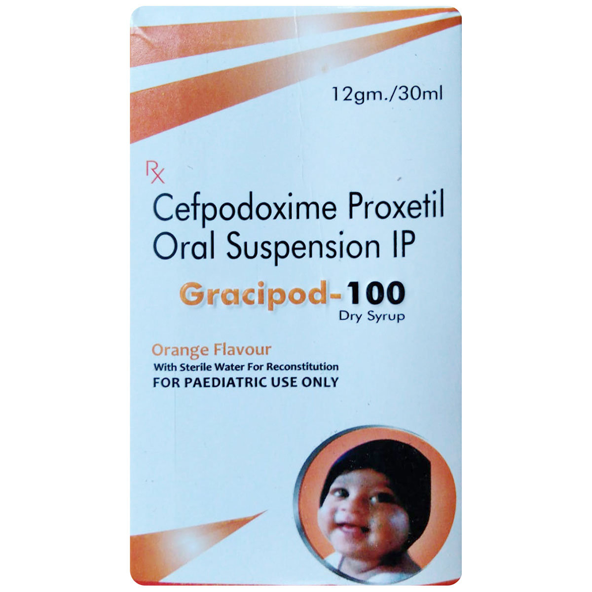 Gracipod-100 Paediatric Orange Flavour Dry Syrup 30 ml, Pack of 1 SYRUP Gracipod-100 Paediatric Orange Flavour Dry Syrup 30 ml, Pack of 1 SYRUP