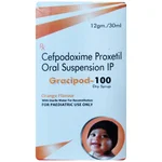 Gracipod-100 Paediatric Orange Flavour Dry Syrup
