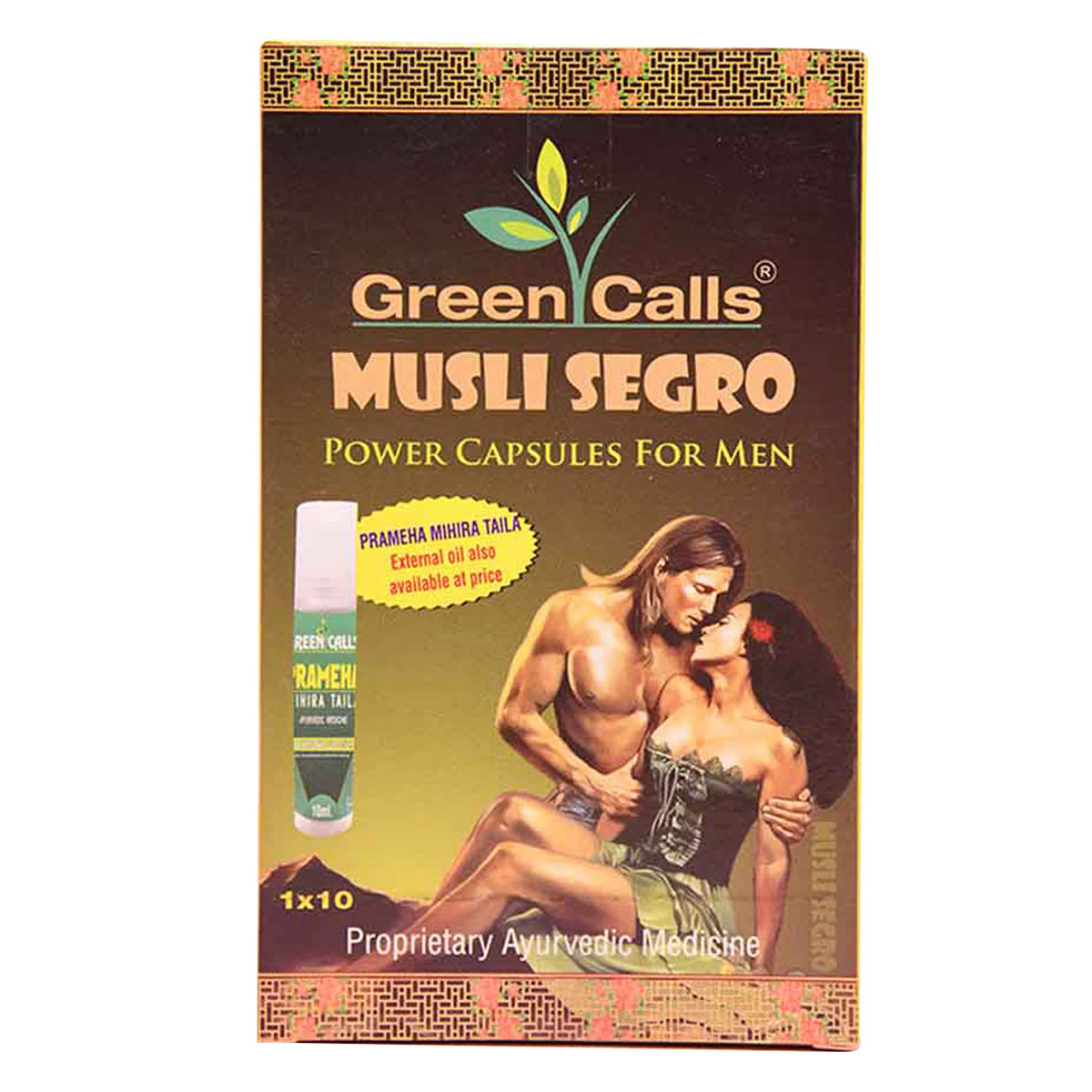 Green Calls Musli Segro, 10 Capsules, Pack of 10 S