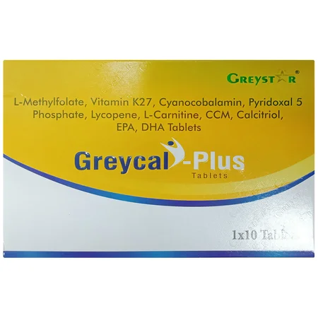 Greycal-Plus Tablet 10's