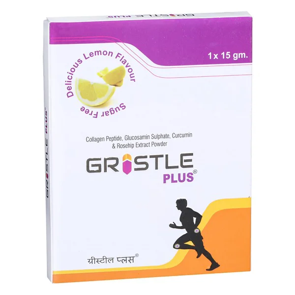 Gristle Plus Sugar Free Lemon Sachet 15 gm