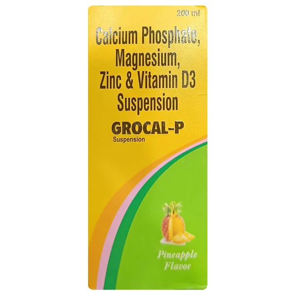 Grocal-P Pineapple Flavour Suspension 200 ml