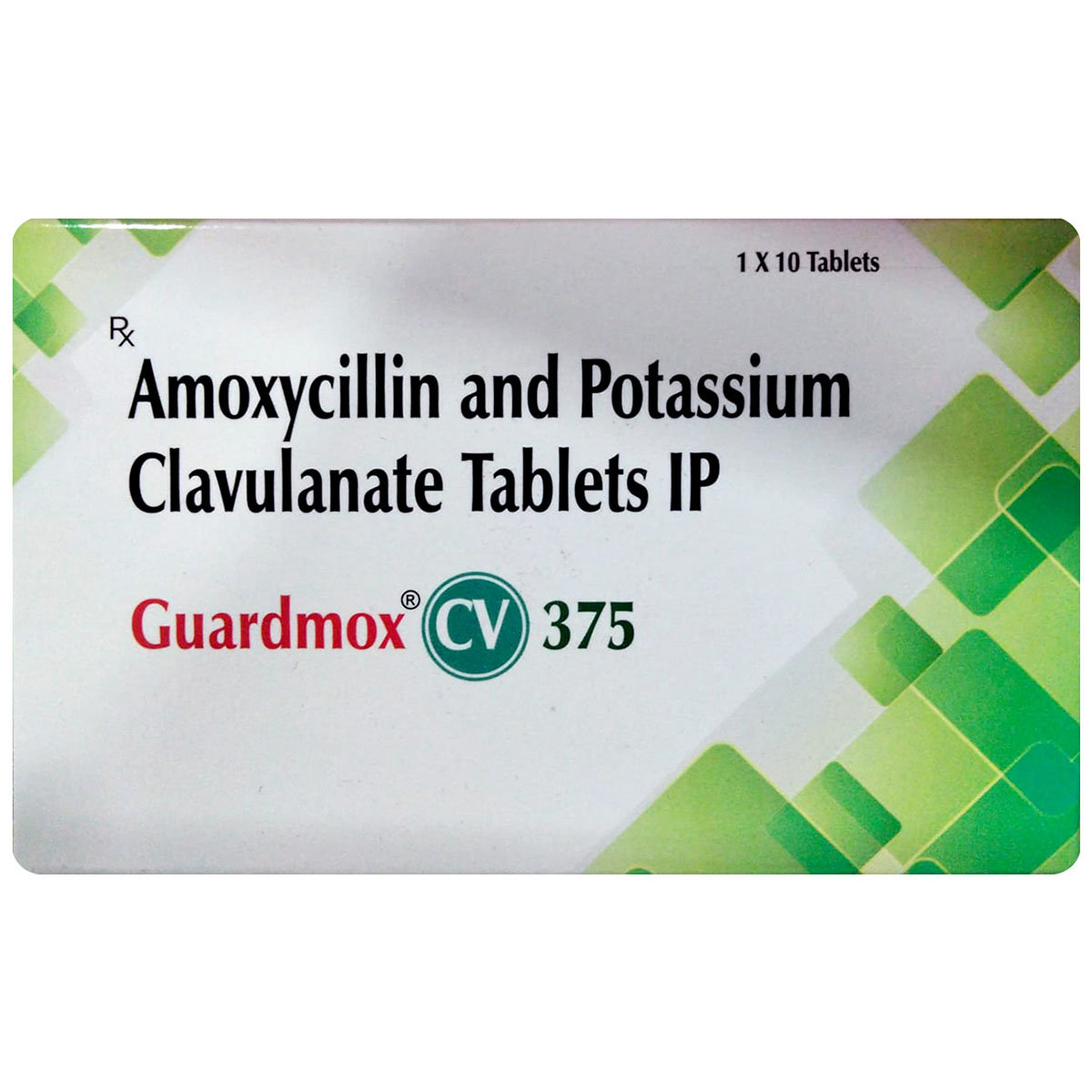 Guardmox CV 375 Tablet 10's, Pack of 10 TabletS Guardmox CV 375 Tablet 10's, Pack of 10 TabletS