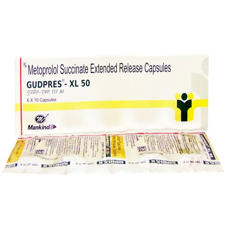 Gudpres-XL 50 Capsule 10's
