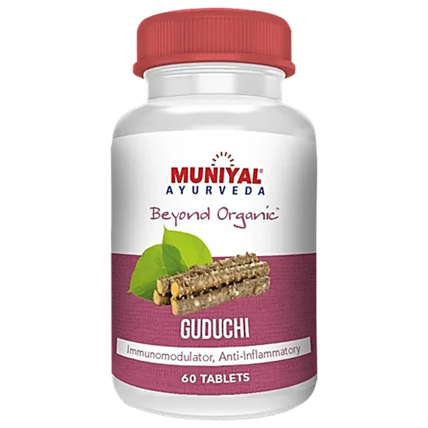 Muniyal Ayurveda Guduchi, 60 Tablets, Pack of 1