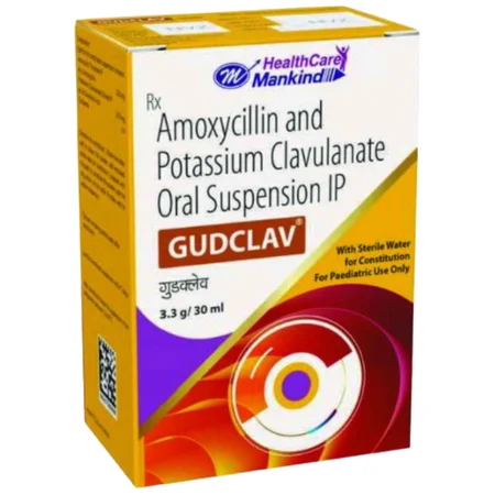 Gudclav Paediatric Dry Syrup 30 ml