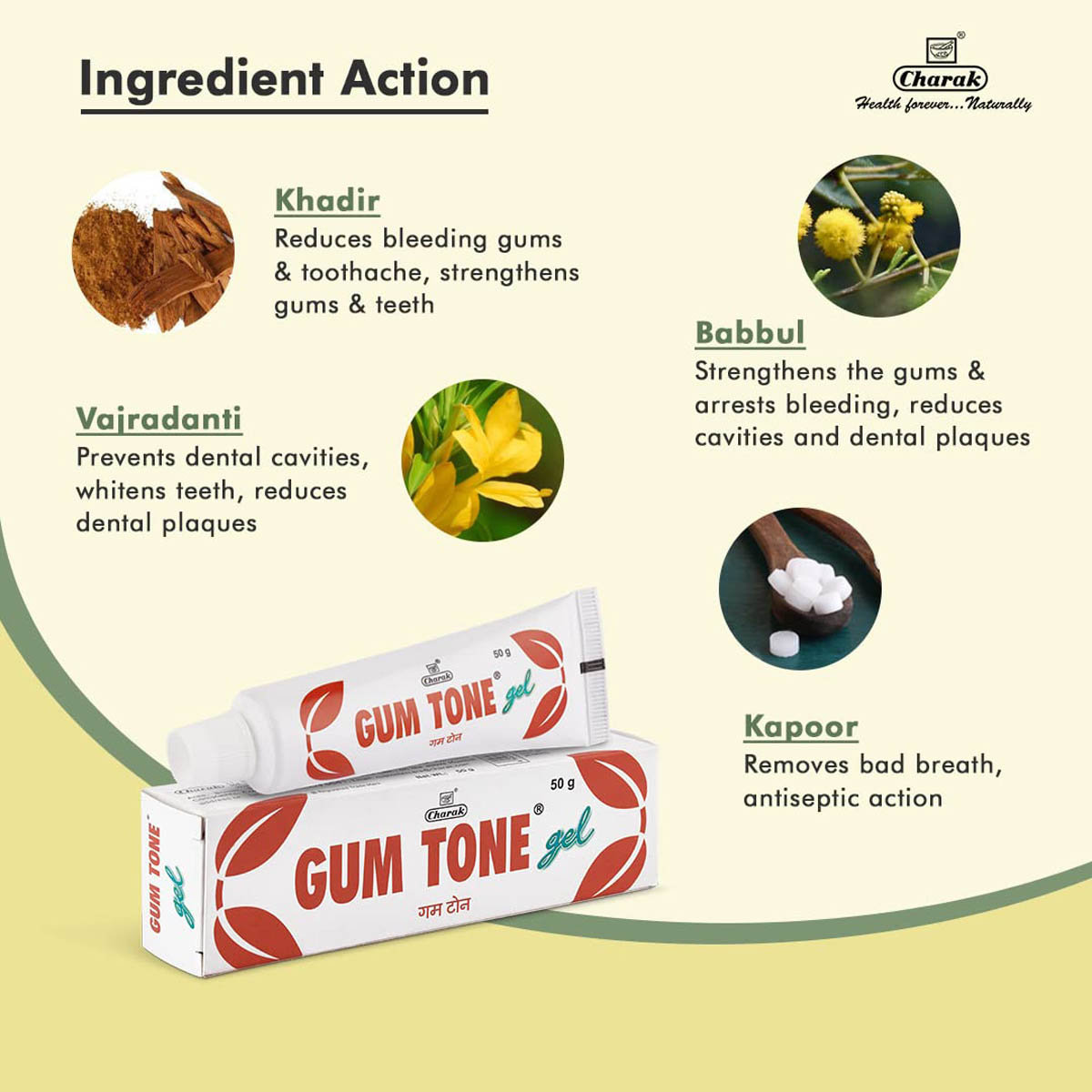 Gum Tone Gel, 50 gm, Pack of 1 Gum Tone Gel, 50 gm, Pack of 1