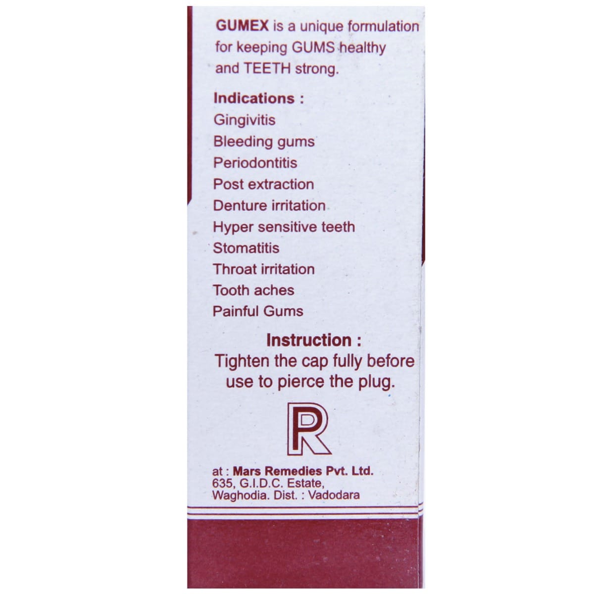 GUMEX DROPS 25ML , Pack of 1 Drops GUMEX DROPS 25ML , Pack of 1 Drops