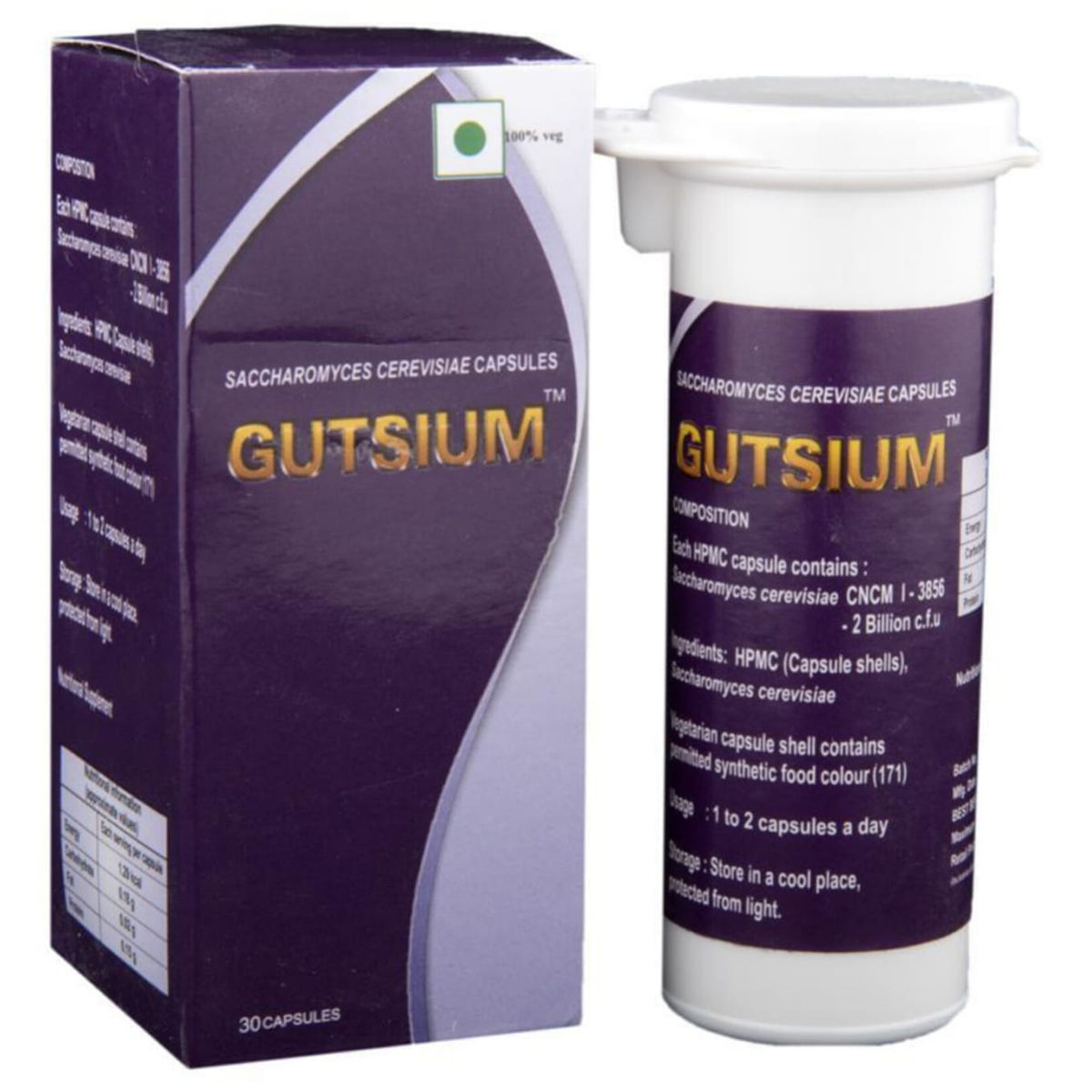 Buy Gutsium Capsule 30's Online