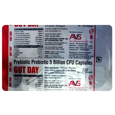 Gut Day Capsule 10's