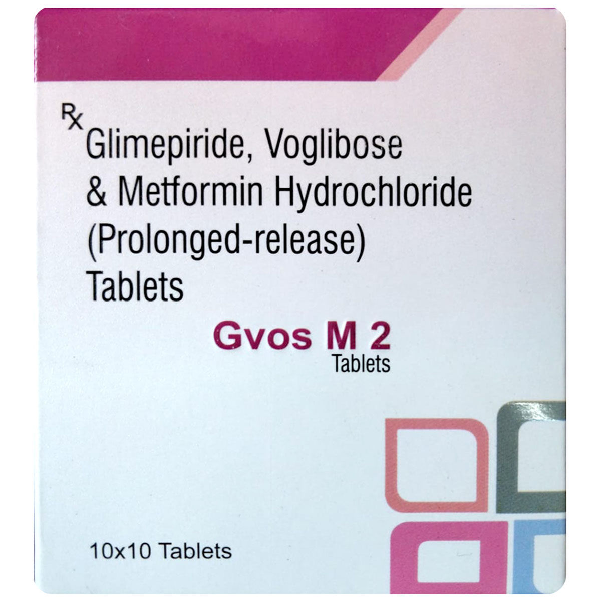 Gvos M2 Tablet | Uses, Side Effects, Price | Apollo Pharmacy