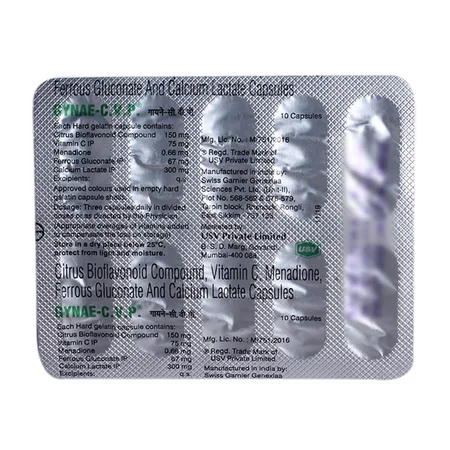 Gynae-C.V.P Capsule 10's