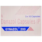 Gynazol 200 Capsule 10's, Pack of 10 CAPSULES