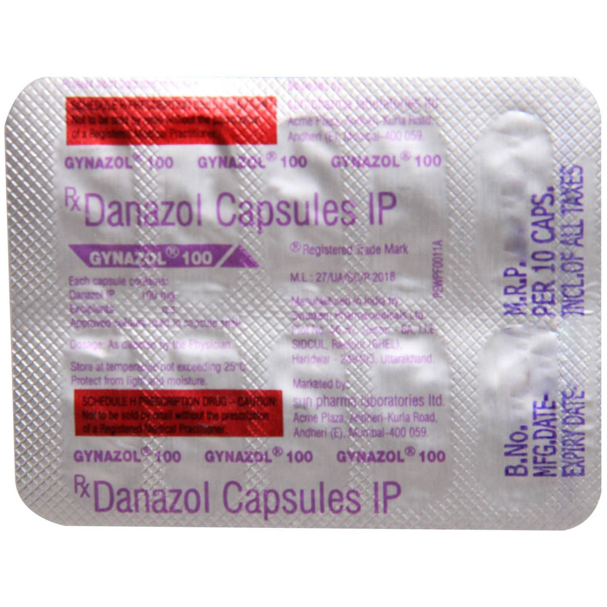 Gynazol 100mg Capsule 10's Price, Uses, Side Effects, Composition ...