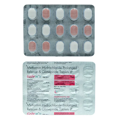 Gzor M 2 Tablet 15's