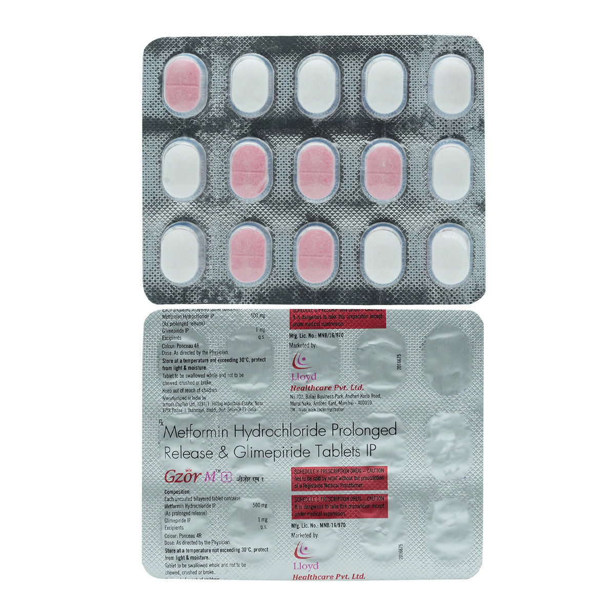 Gzor M 1 Tablet 15's Price, Uses, Side Effects, Composition - Apollo ...