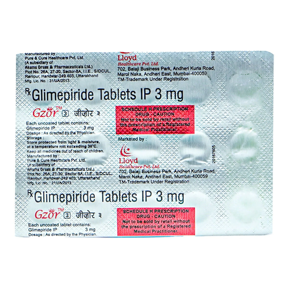 Gzor 3 Tablet | Uses, Side Effects, Price | Apollo Pharmacy