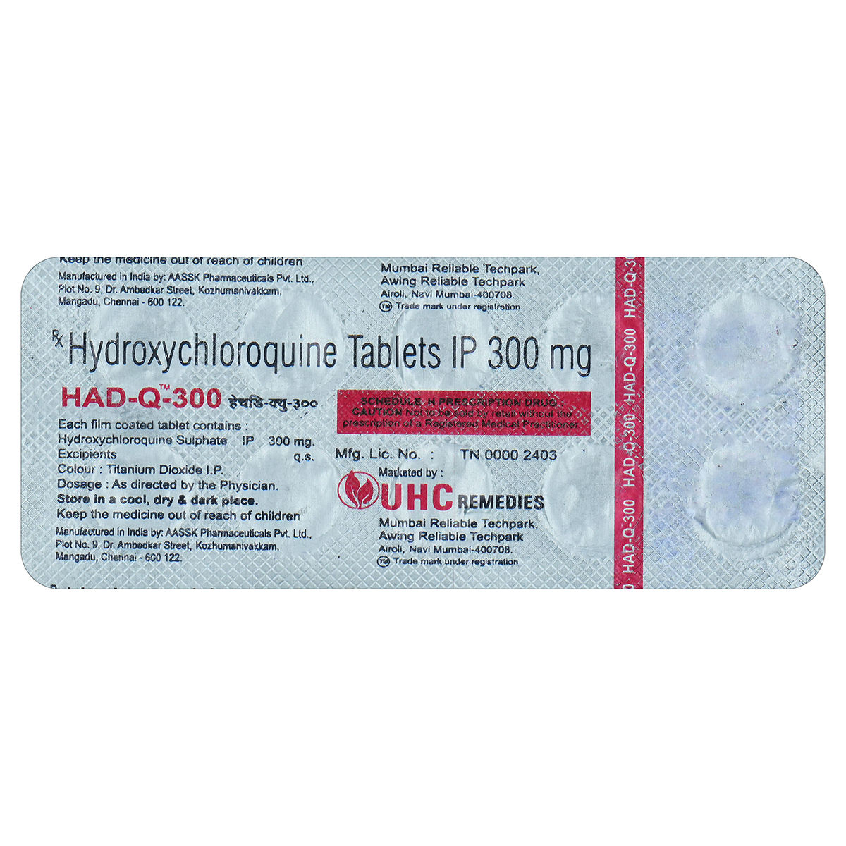 HadQ300 Tablet Uses, Side Effects, Price Apollo Pharmacy
