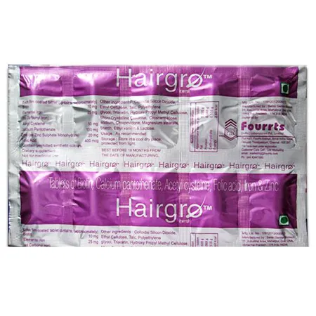 Hairgro Tablet 10's
