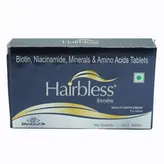 Hairbless Tablet 10's, Pack of 10