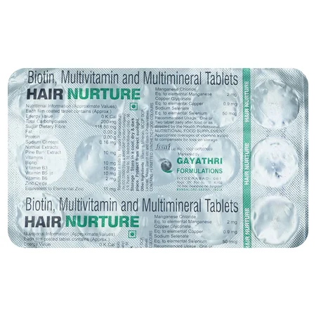 Hair Nurture Tablet 15's