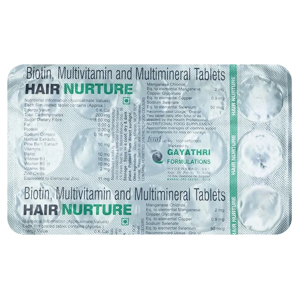 Hair Nurture Tablet 15's