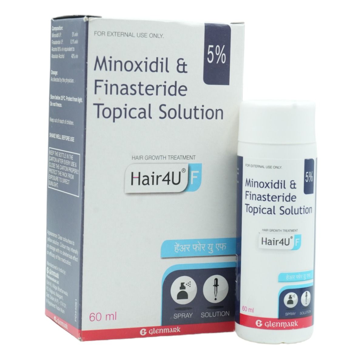 Hair4U F Solution, 60 ml Price, Uses, Side Effects, Composition ...