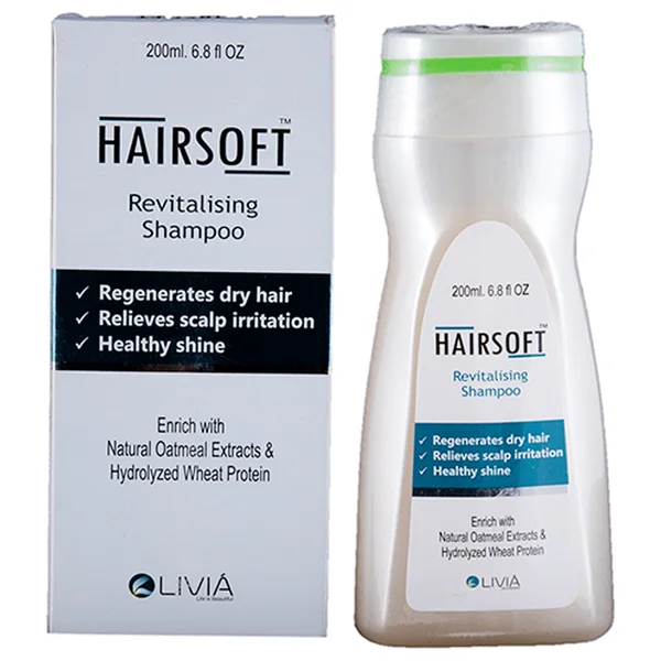Hairsoft Revitalising Shampoo, 200 ml, Pack of 1