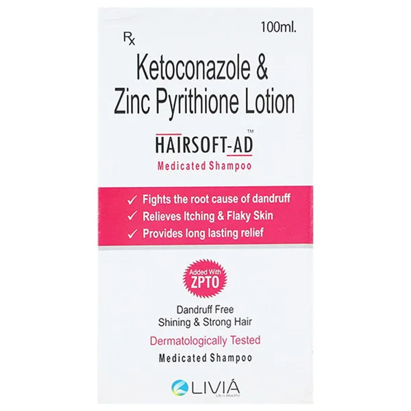 Hairsoft-AD Shampoo 100 ml, Pack of 1 Shampoo