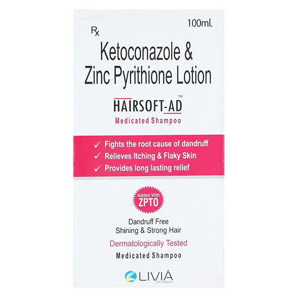 Hairsoft-AD Lotion 100 ml, Pack of 1 SHAMPOO