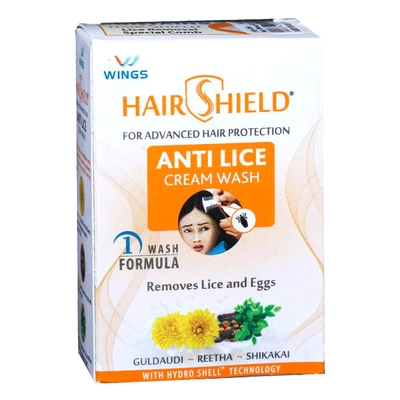 Hairshield Anti Lice Cream Wash, 30 ml, Pack of 1