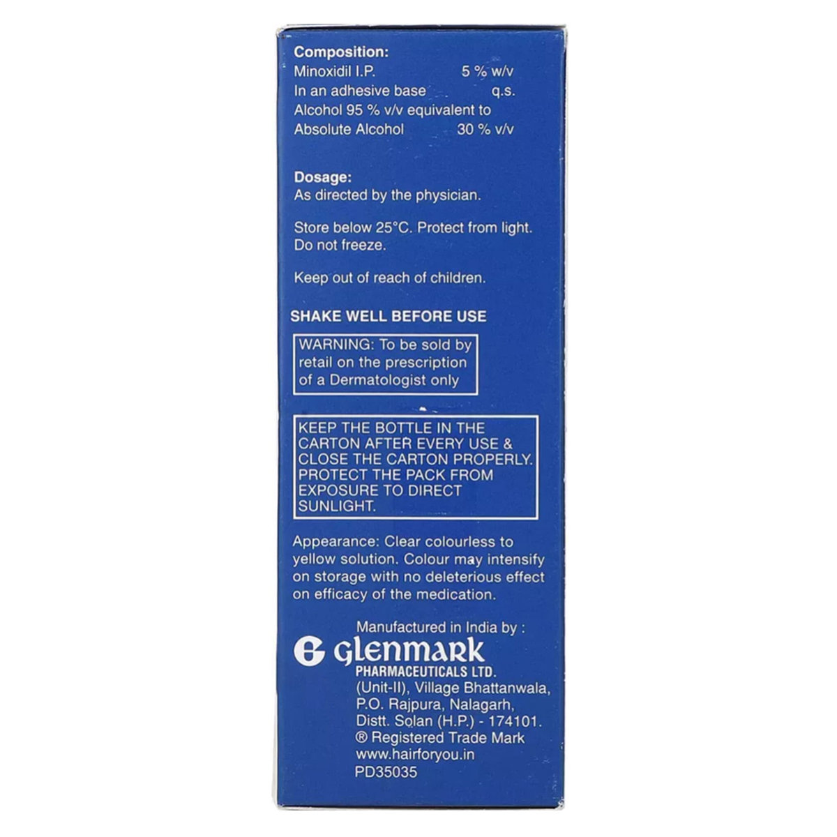 New Hair 4U 5% Solution 60 ml, Pack of 1 SOLUTION New Hair 4U 5% Solution 60 ml, Pack of 1 SOLUTION