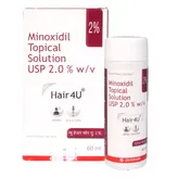 Hair 4U New 2% Topical Solution 60 ml, Pack of 1 Solution