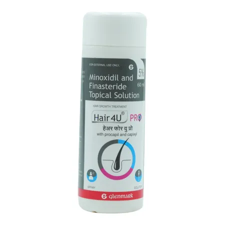 Hair 4U Pro 5% Topical Solution 60 ml