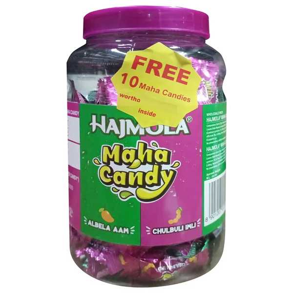 Hajmola Maha Candy Albela Aam Chulbuli Imli, 90 Count