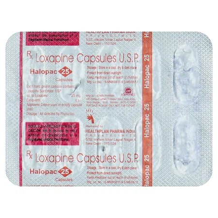 Halopac 25 mg Capsule 10's