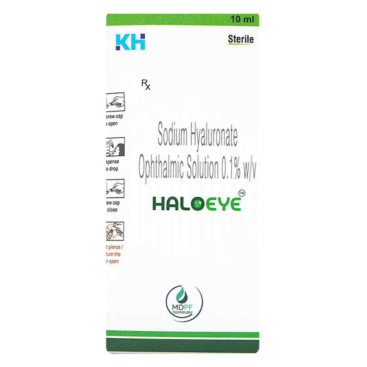 Haloeye Ophthalmic Solution 10 ml, Pack of 1 EYE DROPS Haloeye Ophthalmic Solution 10 ml, Pack of 1 EYE DROPS