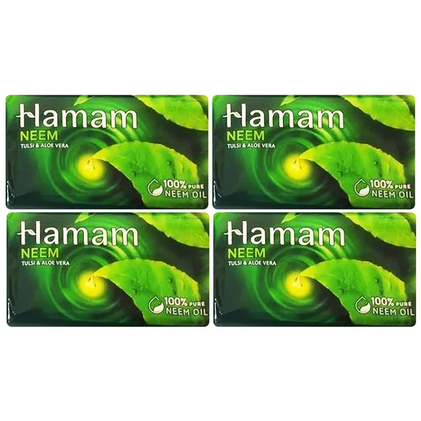 Hamam Soap Bar Offer Pack, 4 Count